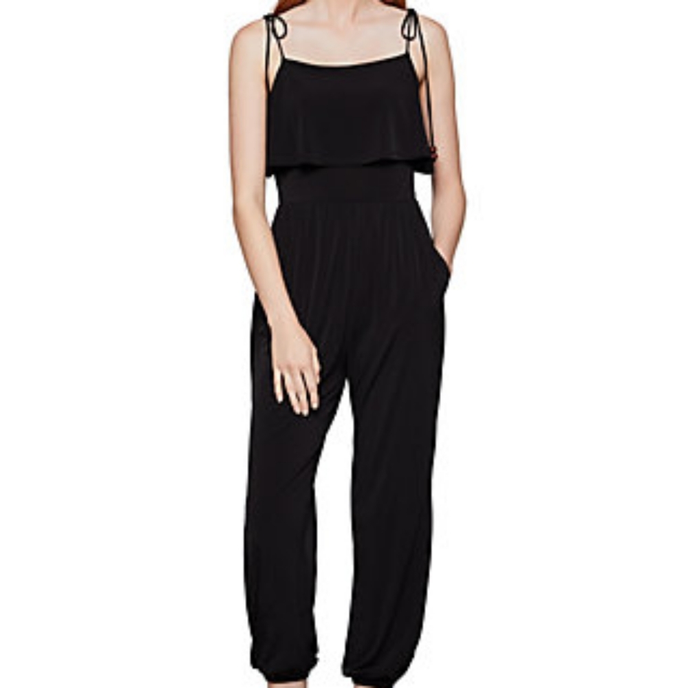 Bcbgeneration tie shoulder jumsuit, good condition, Black, xs